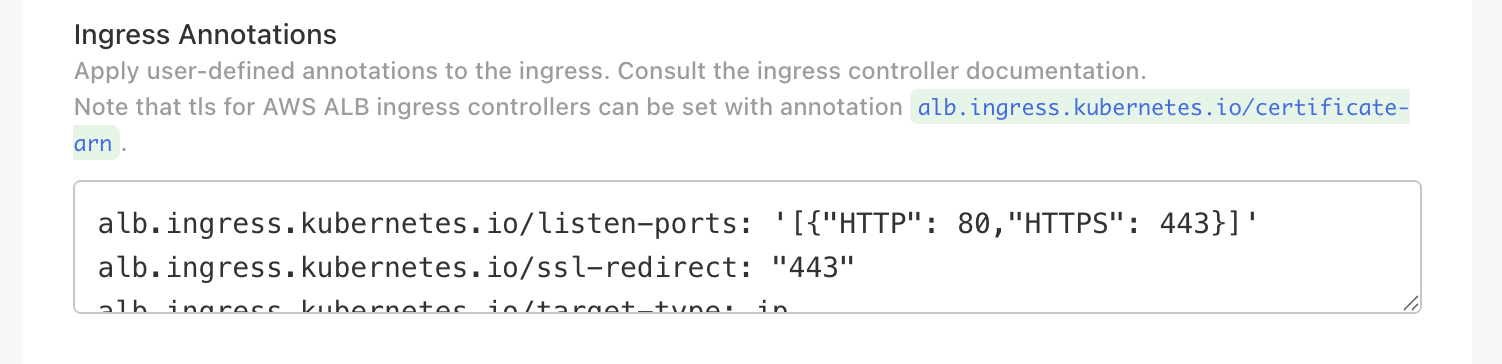 webcomponents k8s Ingress